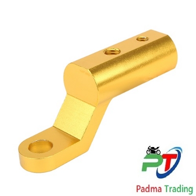 Picture of Motorcycle Expansion Rack Rear View Handlebar Mirror or looking Glass Mount Adapter Light Extender Bracket Phone Holder Stand