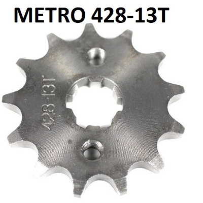 Picture of Transmission METRO 428-13T Hole 14mm 428 Size 13 Teeth Front chain Sprocket For Motorcycle