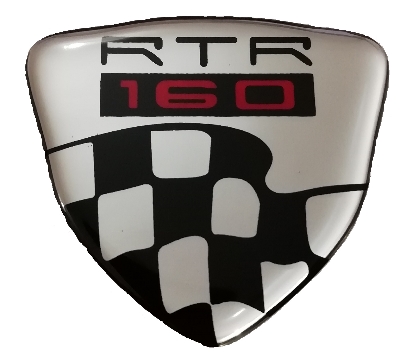 Picture of Logo Sticker Apachi RTR 160 CC for Motorcycle-  1 Pis