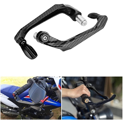 Picture of Universal CNC Handle Lever guard for All Motorcycle. Black