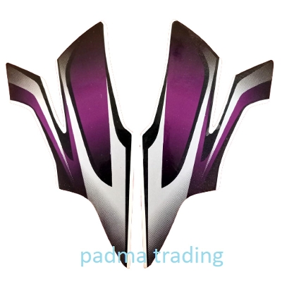 Picture of Headlight Fairing sticker  purpel for bajaj discover bike