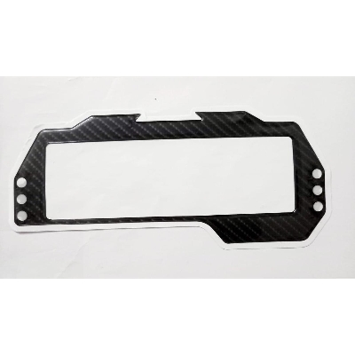 Picture of Protection Film or Meter Dashboard side Protector carbor fiber sticker for Motorcycle Yamaha R15 V3 MT-15. Carbon