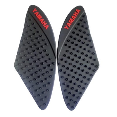 Picture of Fuel Tank Pad Protector Thai Pad for Motorcycle. Yamaha FZ-S Racing Red