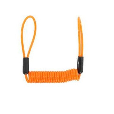 Picture of Disc Lock Reminder for Motorcycle. Remindder Orange