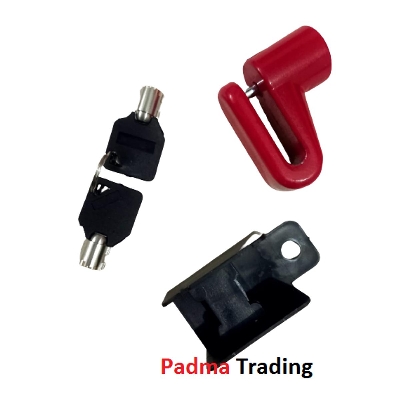 Picture of Moto Lock- Motorcycle or bicycle Disc Lock. Hydraulic lock . Red