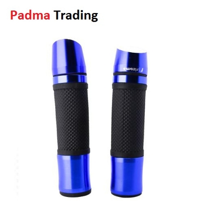 Picture of Rizoma Universal Handle Grips for Motorcycle. Blue