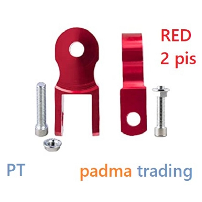 Picture of Motorcycle 2 Inchi Height Extension Shock Absorber Gutli . Jack Up Riser Suspension for bike. RED Color