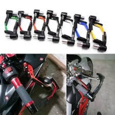 Picture of Universal Motorcycle Hand Guard. Handle Protection guard. Motorbike Handle Lever Guard . Black