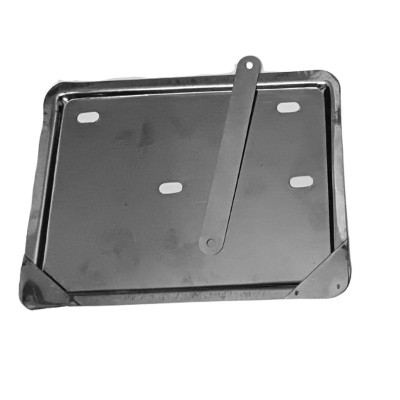 Picture of Metal Number Plate Holder or license Plate Holder for Motorcycle. Silver