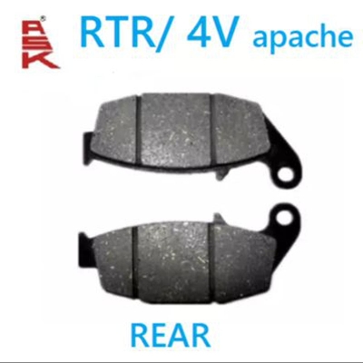 Picture of Quality motorcycle Rear disc brake pad fot Apache RTR /4v motorcycle parts