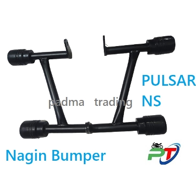 Picture of Pulsar NS Nagin Bumper For Motorcycle- Black