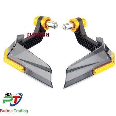 Picture of New Update Universal Handle CNC Lever guard for Motorcycle- Golden