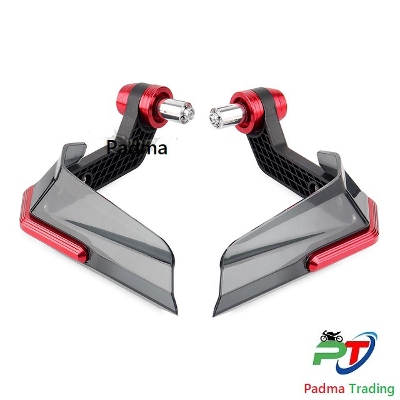 Picture of New Update Universal Handle CNC Lever guard for Motorcycle- Red