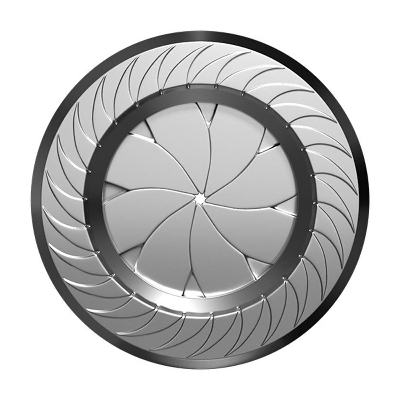 Picture of Start Engine Stop Ignition Button cover Protector. Motorcycle or Car  - silver