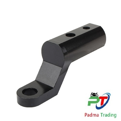 Picture of Motorcycle Expansion Rack Rear View Handlebar Mirror or looking Glass Mount Adapter Light Extender Bracket Phone Holder Stand- Black