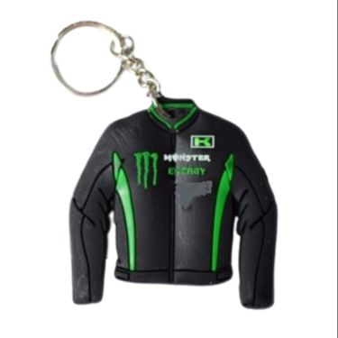Picture of Monstar Jacket key ring or Key chain -  Green