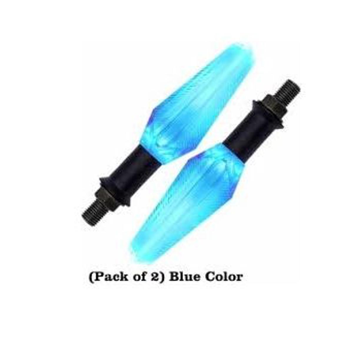 Picture of Transparent indicator light motorcycle or Side light for Motorcycle 2 Pis-  Blue