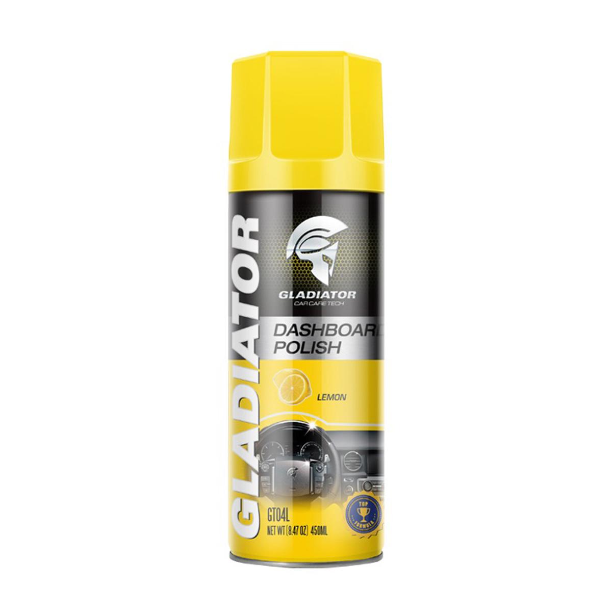 Picture of Dashboard Polish 450 ml (Lemon) for motorcycle