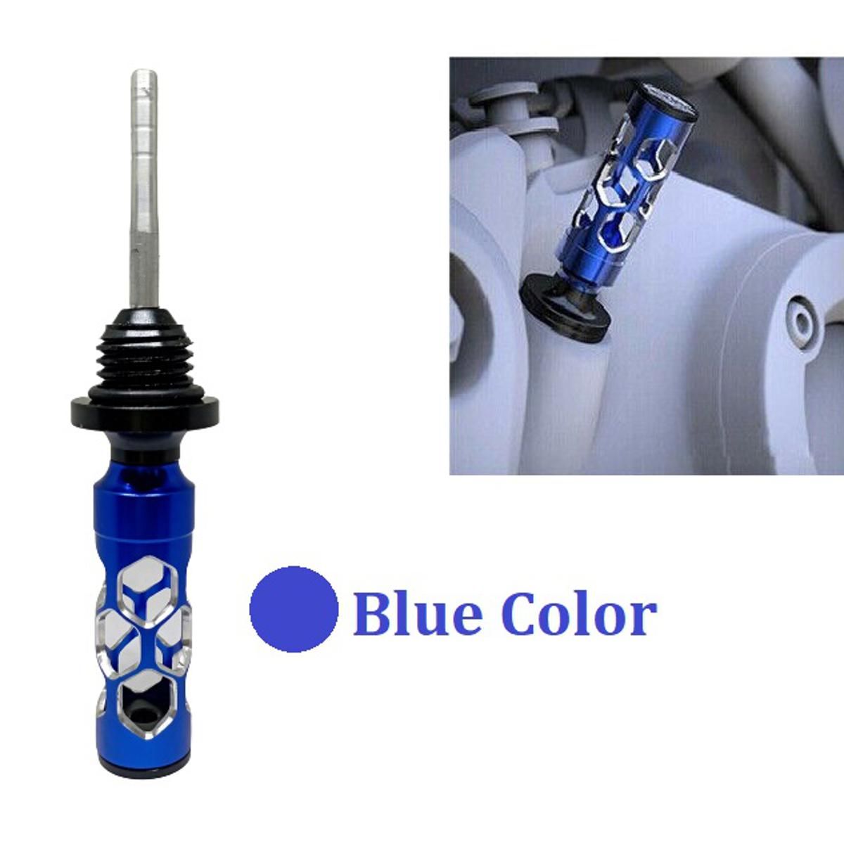 Picture of Motorcycle Engine oil covers Dipstick or  CNC Aluminum Alloy  dipstick for bike- Blue