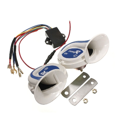 Picture of Ultra Loud Air Snail Horn Magic 18 Sounds for Motorcycle or Car Truck Vehicle