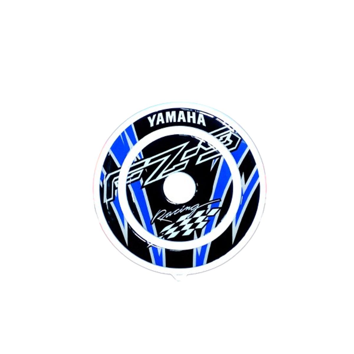 Picture of Motorcycle fuel cap or bike fuel tank mukkha sticker for yamaha Fzs racing -Blue (TC)