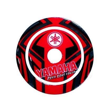 Picture of Motorcycle fuel cap or bike fuel tank mukkha sticker for yamaha Fzs -Red (TC)