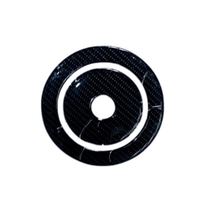 Picture of Motorcycle fuel cap or bike fuel tank mukkha sticker for yamaha Fzs -Black  (TC)