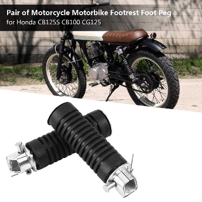 Picture of CG-125/YBR-125/AX-100/CBF-150 Motorcycle Foot Pegs Foot rest- 2PCS