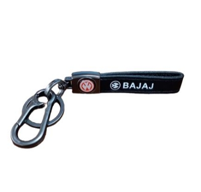 Picture of Bajaj Motorcycle new leather design key ring - Black