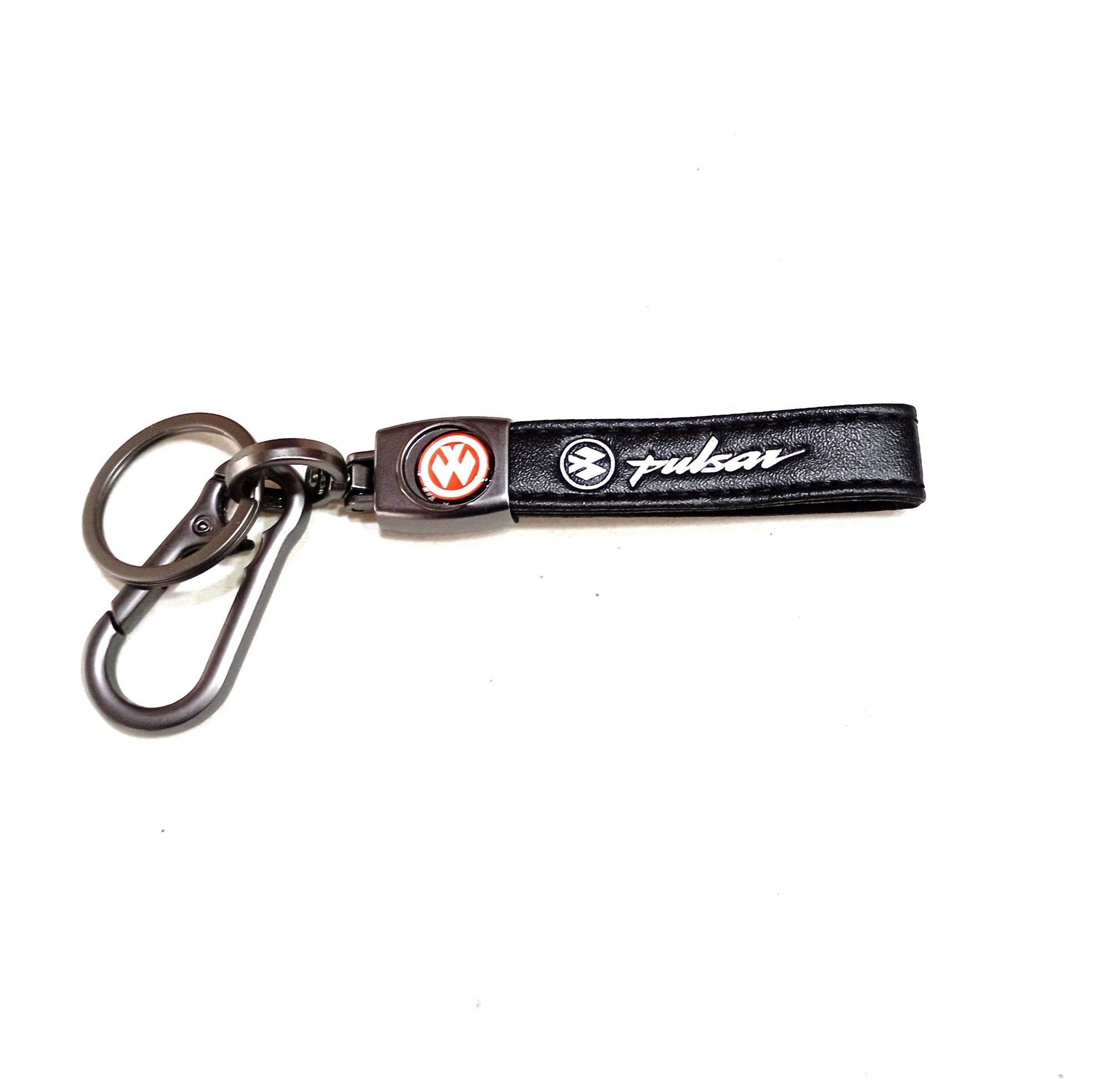 Picture of Motorcycle new leather design key ring for Pulsar - Black