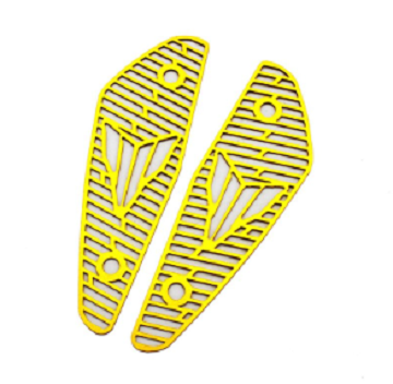 Picture of Air Intake cover Jali For Motorcycle yahama MT 15 . Golden Color