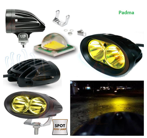Picture of Motorcycle LED 4 inch spot fog lamp -2 pcs