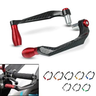 Picture of Universal CNC Handle guard for All Motorcycle. Red