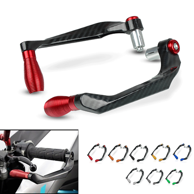 Picture of Universal CNC Handle guard for All Motorcycle. Red