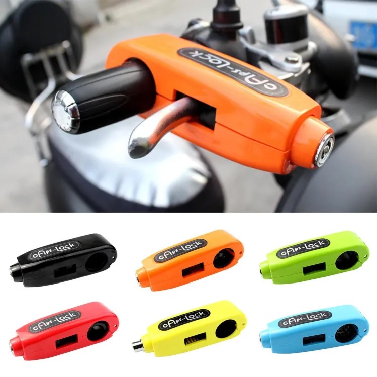 Picture of Handle bar grips Lock For Motorcycle- cycle lock