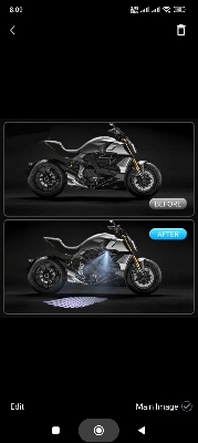 Picture of Motorcycle LED Lamps Welcome Door Courtesy Light With Projector Angels Wing Led Carpet Underglow For Car Motorcycle Light