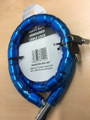 Picture of Heavy duty cable lock for motorcycle/bicycle/ bike