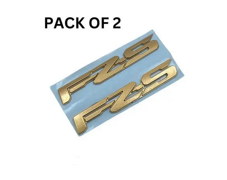 Picture of FZS Bike Emblem Monogram/logo/Badge/Decals/3D/sticker for Motorcycle 2 Pis