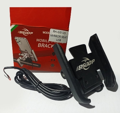 Picture of BSDDP mobile Phone holder for Motorcycle - Black