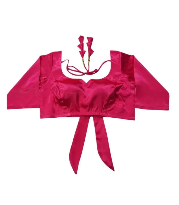 Picture of Short Sleeve Semi Backless Blouse For Women