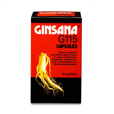 Picture of Ginsana G115 - (30Capsules) Switzerland