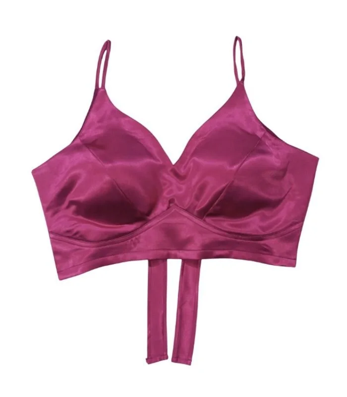 Picture of Magenta Color Sleeveless Blouse For Women