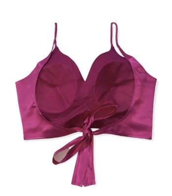 Picture of Magenta Color Sleeveless Blouse For Women