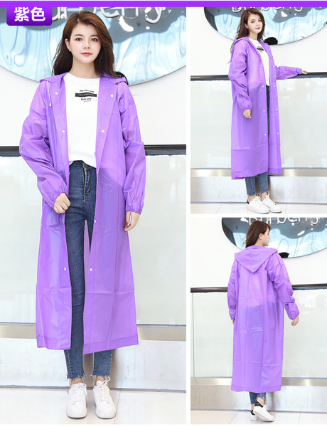 Picture of EVA Raincoat Lightweight  Thick Travel Rain coat for men women