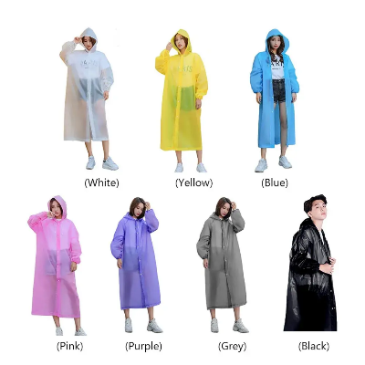 Picture of EVA Raincoat Lightweight  Thick Travel Rain coat for men women