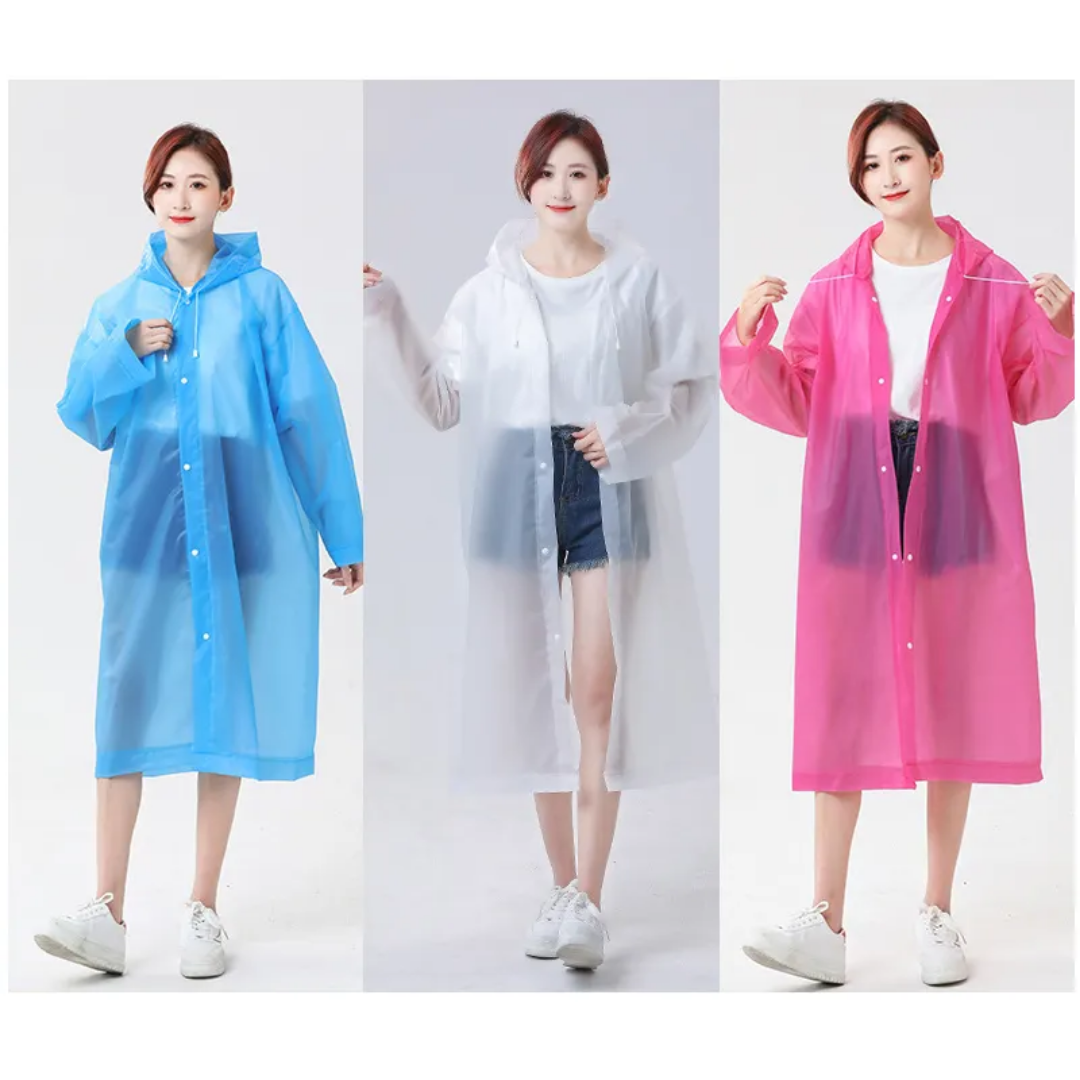 Picture of EVA Raincoat Lightweight  Thick Travel Rain coat for men women