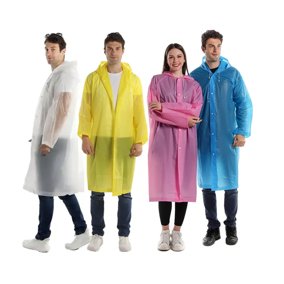 Picture of EVA Raincoat Lightweight  Thick Travel Rain coat for men women