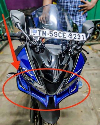 Picture of Motorcycle Front Winglet For YAMAHA YZF R15 V3 (Fiver Quality)