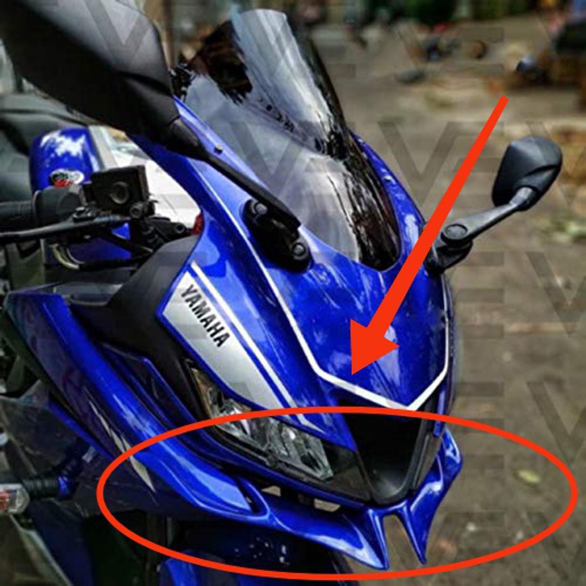 Picture of Motorcycle Front Winglet For YAMAHA YZF R15 V3 (Fiver Quality)