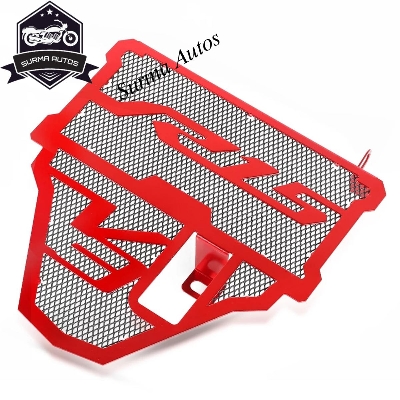 Picture of Motorcycle Aluminum Radiator Guard Grille Protector Cover For Yamaha R15 V3 (RED Color)